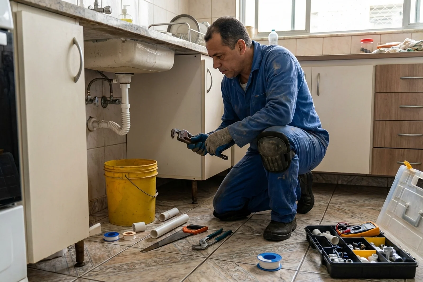 Reparos hidráulicos e detecção de vazamento em Fortaleza-CE